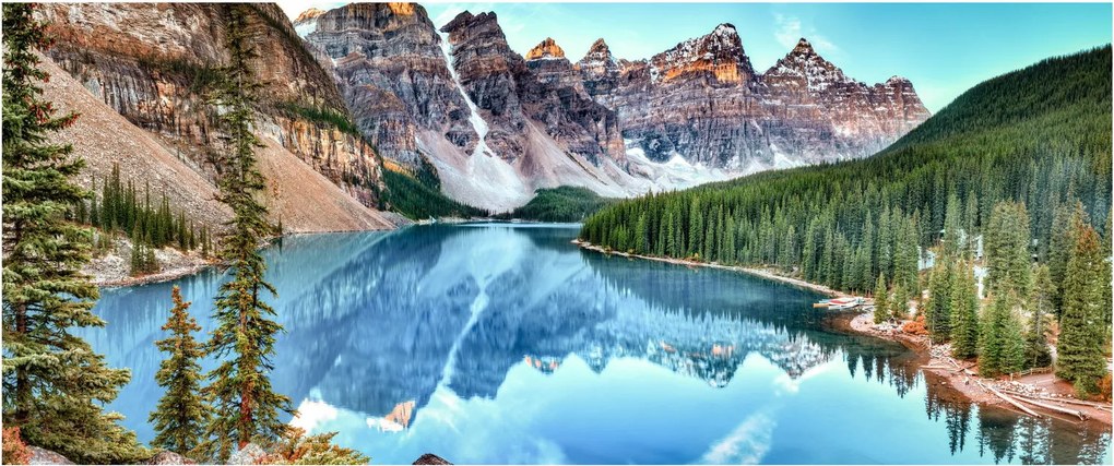 Tablou - Lacul Moraine (120x50 cm)