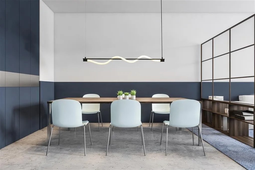 Lustra LED design modern minimalist Serpent
