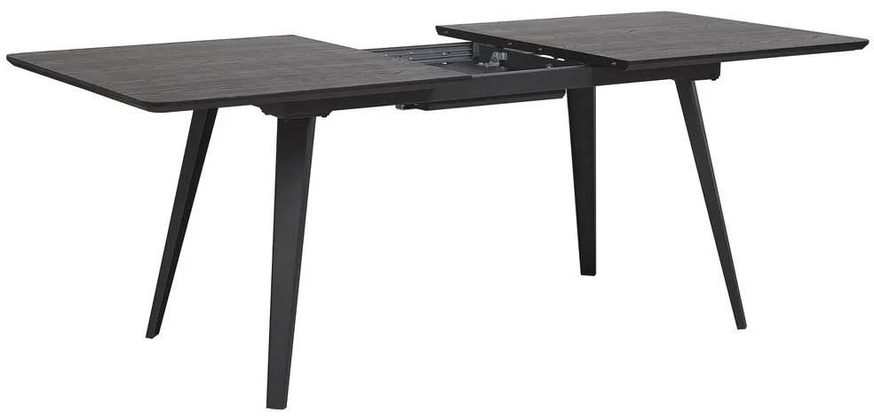Masă sufragerie IRVINUS (negru) (pentru 6 până la 8 persoane). 1026752