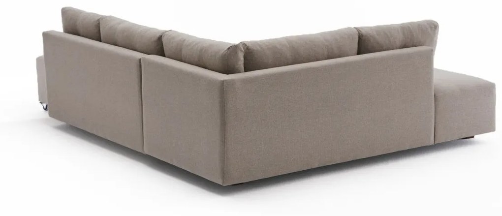 Canapea extensibilă de colț Manama Corner Sofa Bed Left - Cream