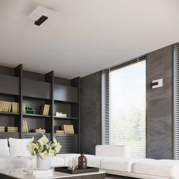 Sollux SL.1096 - Aplica de perete LAPPO, 1x E14, 10 W, 230 V, wenge