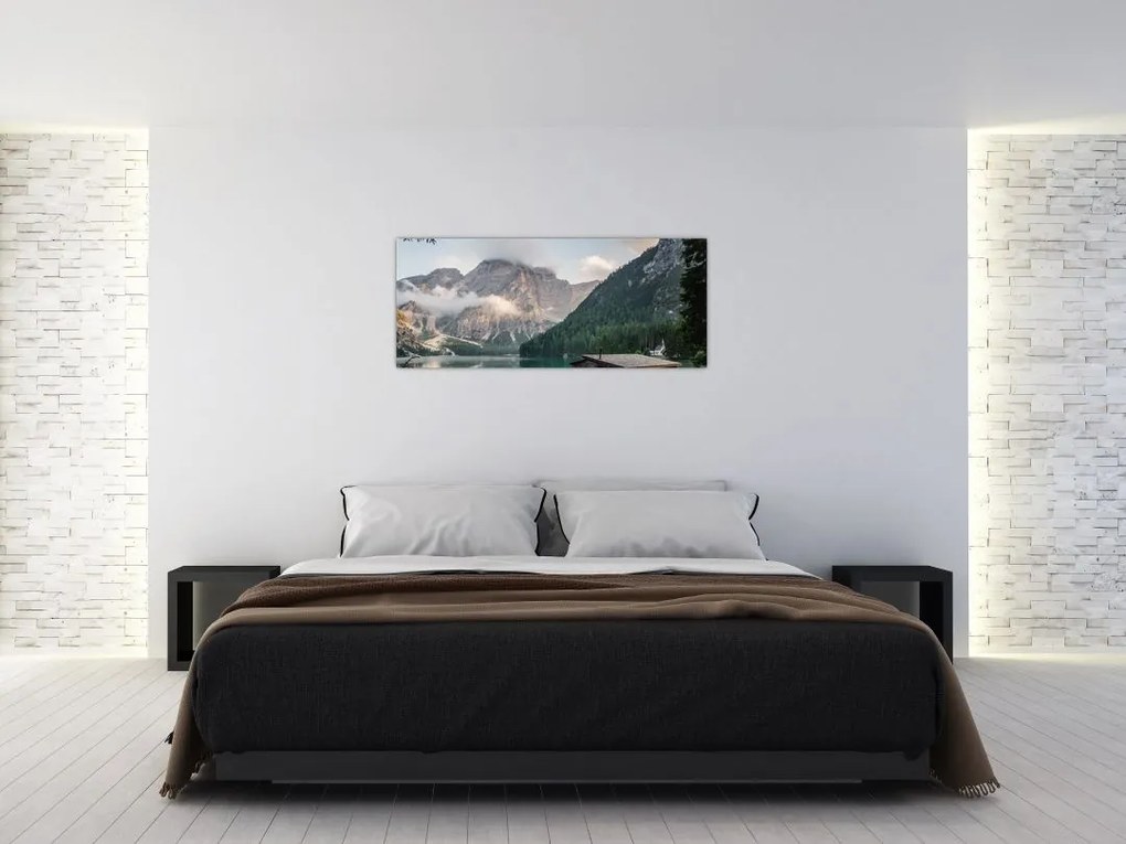 Tablou - Lake Prags (120x50 cm)