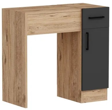 Măsuță de toaletă INCI 108,8x77 cm pin atlantic/antracit