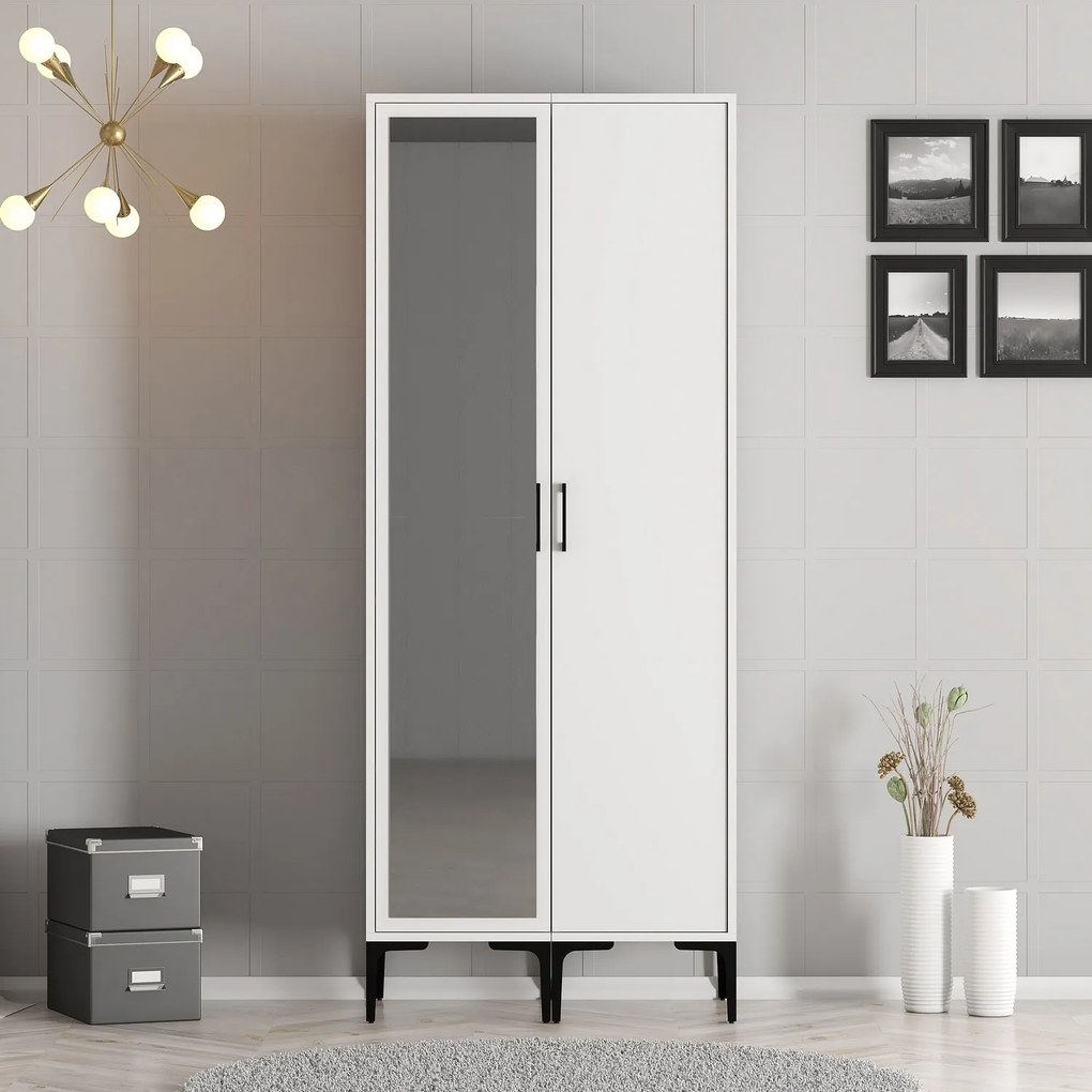Dulap de haine Kiara RS (Alb). 1088545