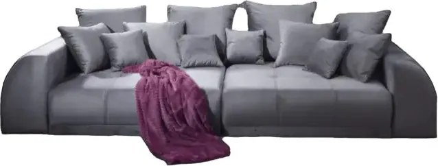 Canapea extensibilă dumonde cu 2 lăzi de depozitare si sezut confortabil din spuma high-density, Verona Royal Antracit 310x100 cm