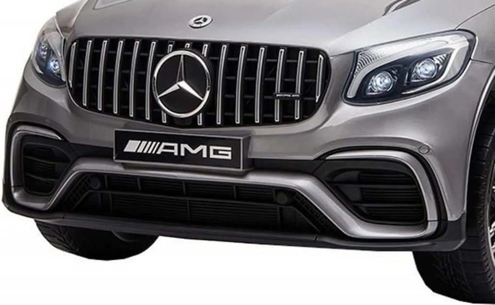Masinuta Electrica cu acumulator pentru copii NOVOKIDS™ Mercedes GLC 63 AMG , Roti din Cauciuc EVA, 3-8 ani , usi cu deschidere , Baterie12V, 2