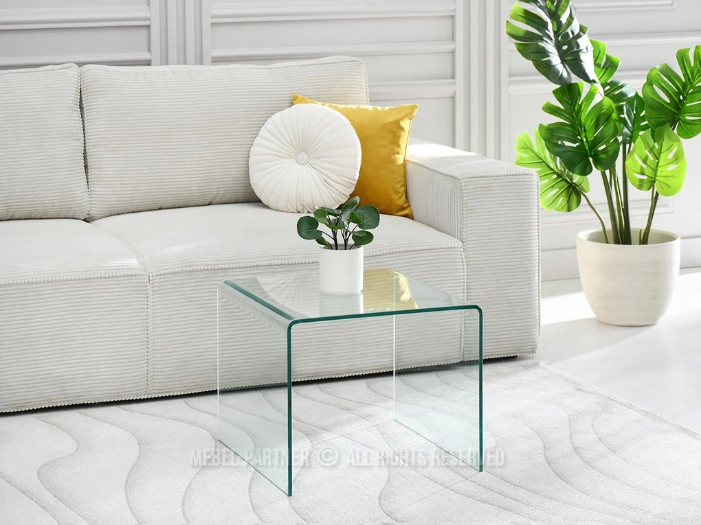 Măsuță de cafea Jarwis S (transparent). Promo -10%. 1111915