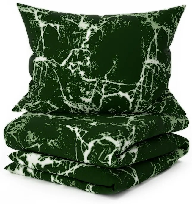 Lenjerie de pat din bumbac TEMPESTA verde Dimensiune lenjerie de pat: 70 x 90 cm | 140 x 200 cm