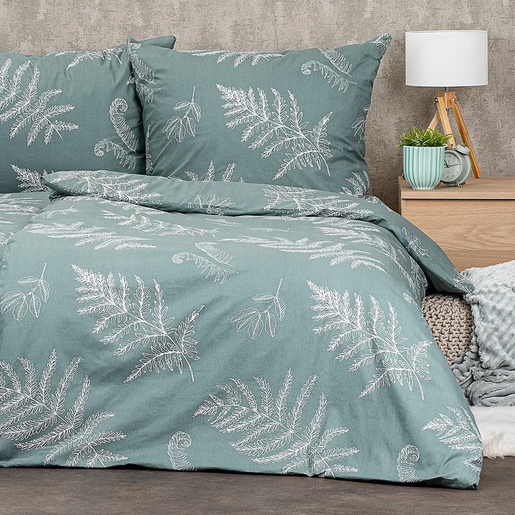 Lenjerie de pat din bumbac 4Home Fern , 140 x 200cm, 70 x 90 cm, 140 x 200 cm, 70 x 90 cm