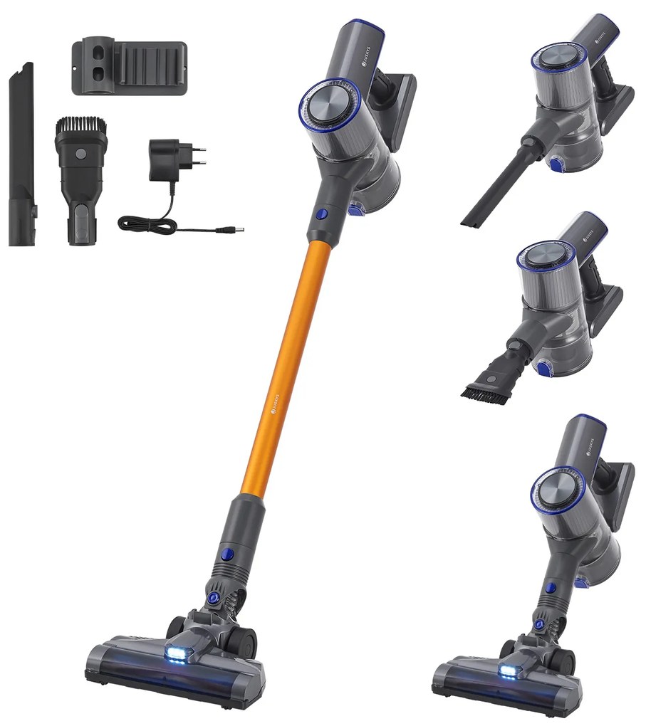 Aspirator 2 în 1 fără fir VC2101 antracit/auriu