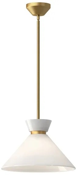 Alora Mood ALM-HALSTON-P-M-GD - Lustru pe tijă HALSTON, 1x E27/60W/230V, auriu