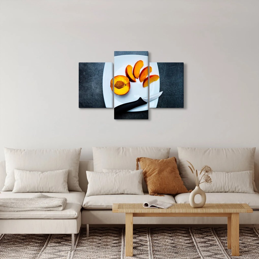 Tabloul cu piersică (90x60 cm)