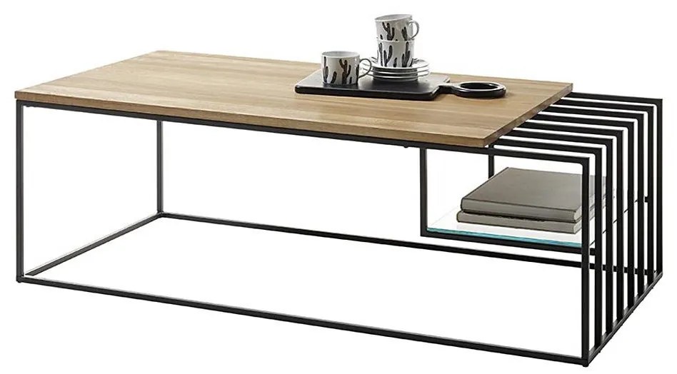 Masă de cafea ZAIRA, stejar