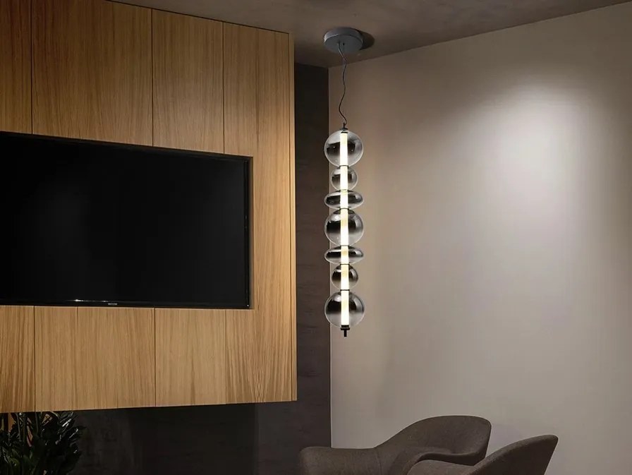 Lustra LED 2 in 1, orizontala sau verticala, Gladis