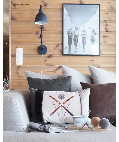 ByRydens 2827660-4000 - Lampă dimabilă de perete BAZAAR 1xE27/5W/230V negru