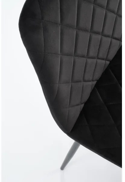 Scaun de dining ORIS, 1 buc., negru