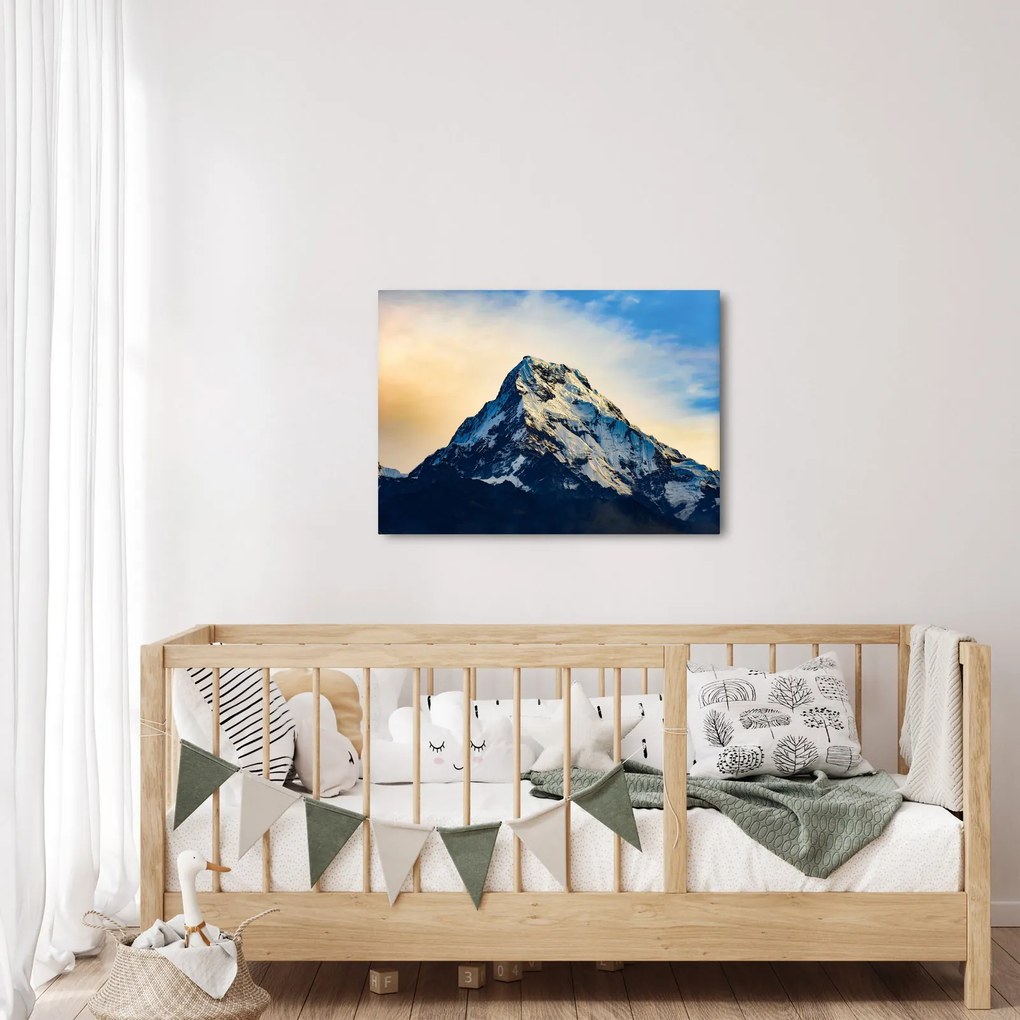 Tablou cu munții înzăpeziți, Nepal (70x50 cm)