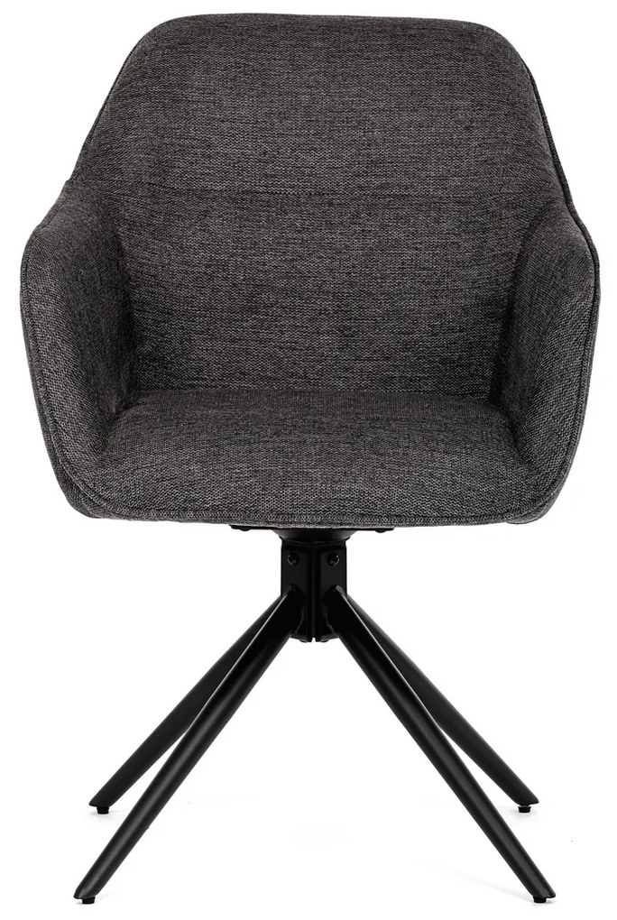 Set de scaune de sufragerie cu mecanism deîntoarcere HC-536 GREY2, 2 buc.