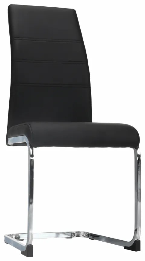 Scaun de sufragerie Valentina (negru). 1016405