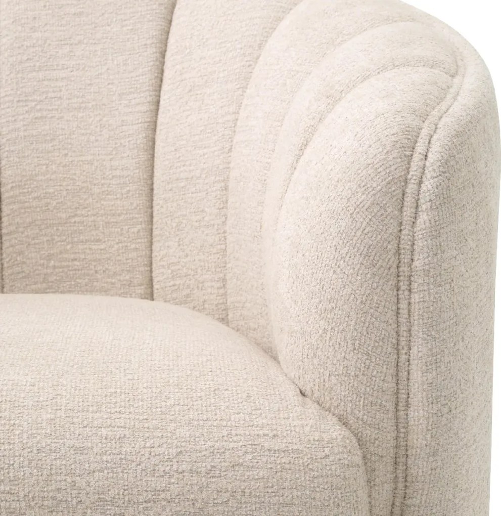 Fotoliu modern design LUX Agostino, Nuoro beige