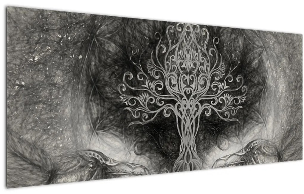 Tablou - Copacul vieții (120x50 cm)