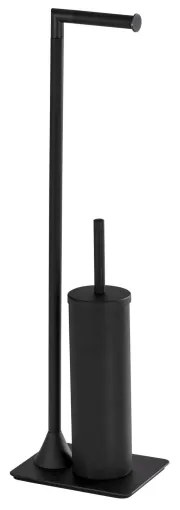 WENKO 23710100 - Perie WC HELLA, 15 x 69 cm, neagră