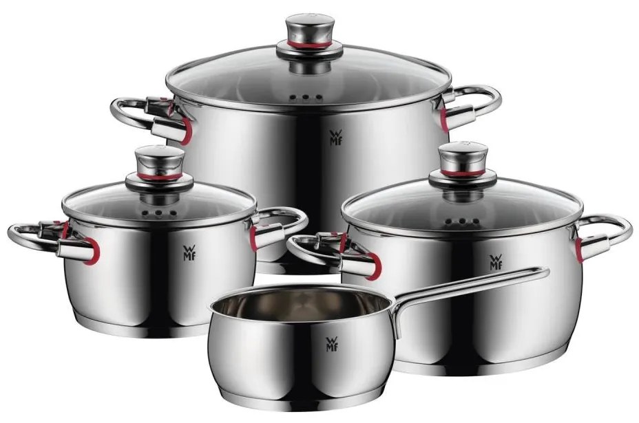Set de vase de gătit WMF 4 buc. QUALITY ONE oțel inoxidabil