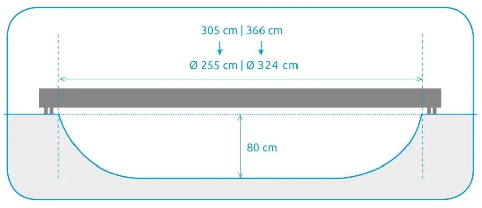 Trambulină cu plasă MARIMEX Premium, 305 cm