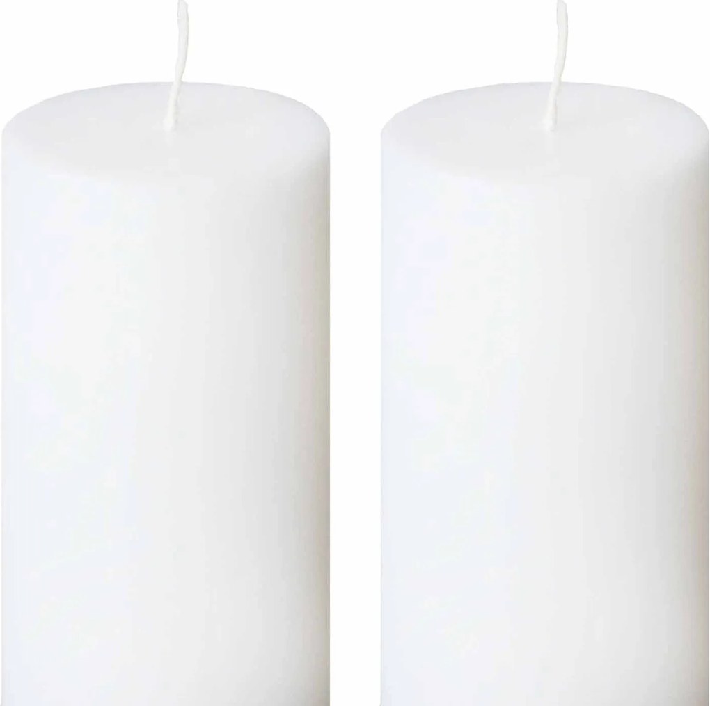 Set 2 Lumanari Nunta Mire si Mireasa cu buchet albastru 7 cm, 60 cm