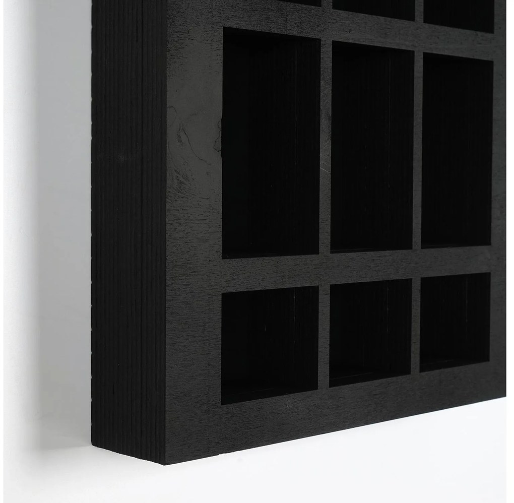 Organizator de perete Vanute 10 (negru) . 1094456