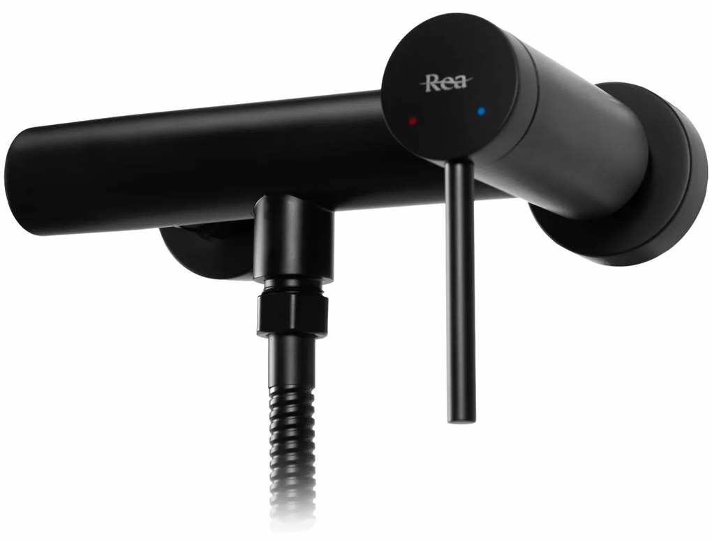 Baterie de dus Clif negru mat