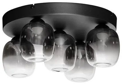 Lustra cu 5 spoturi LED design modern ESSENTIAL