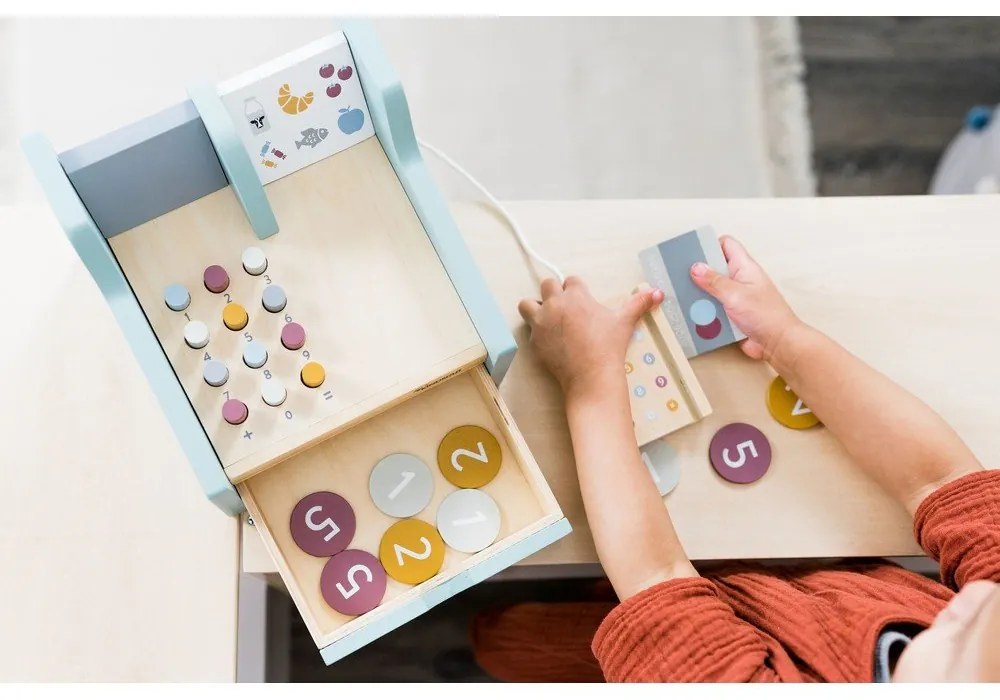 Casă de bani de jucărie Cashier – Kindsgut