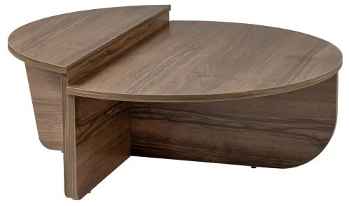 SET 2x Masă de cafea ORION nuc