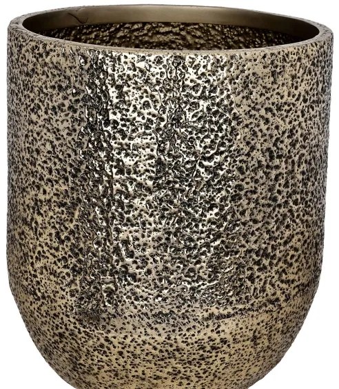 Ghiveci de flori metalic Eglo 428099 OKAYAMA 50x42 cm auriu