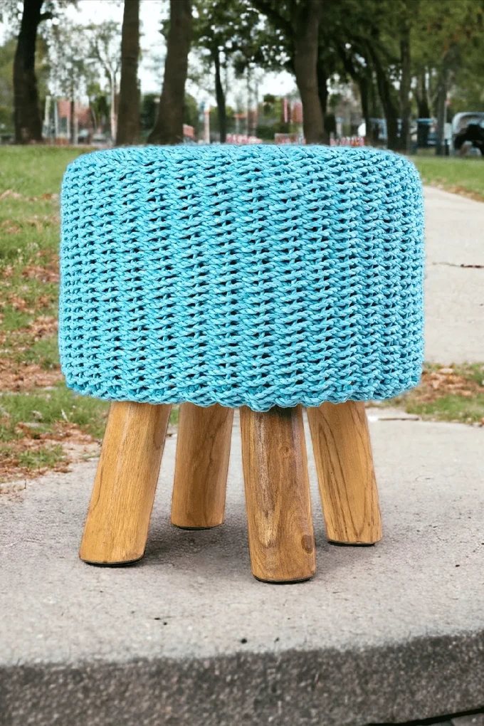 SCAUN MARIN IARBĂ DE MARE HANDMADE