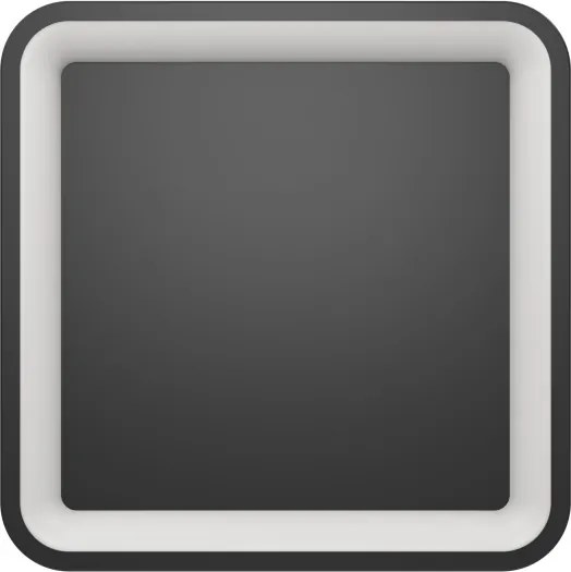 Eglo 901911 - LED RGBW Plafonieră dimabilă LORETELLO-Z LED/20W/230V 35x35cm negru