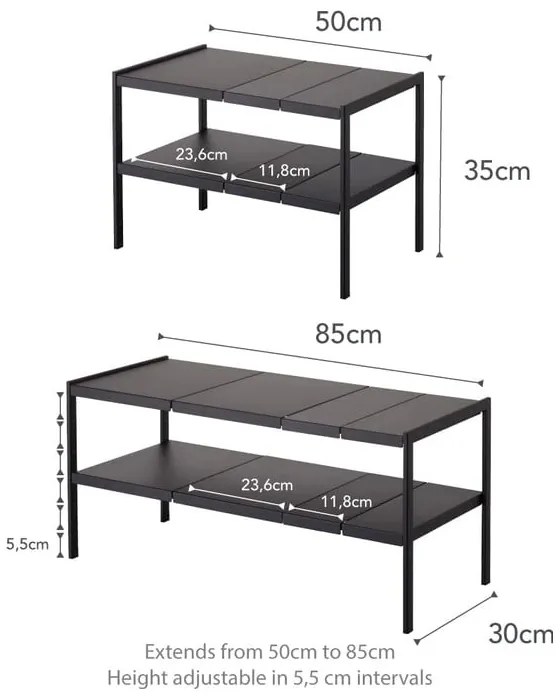 Raft suplimentar din metal Tower – YAMAZAKI