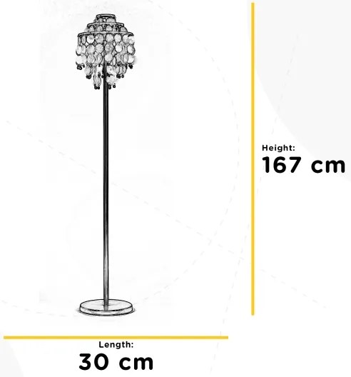 Lampadar RUBEN 2xE27/22W/230V ONLI