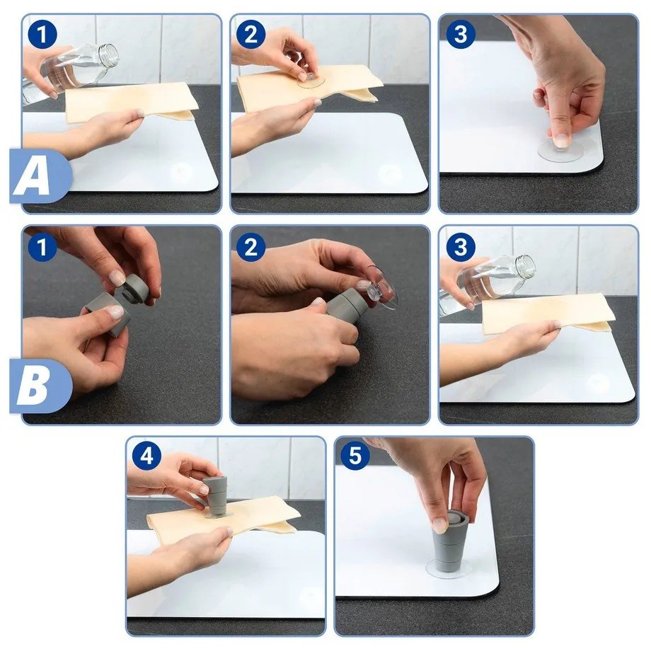 Set 2 protecții din sticlă pentru aragaz Wenko Mojitos, 52 x 30 cm