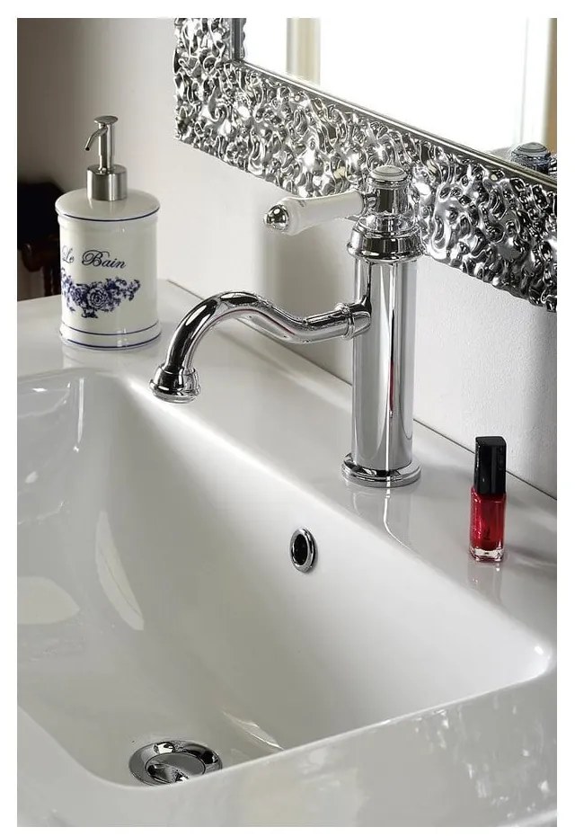 Baterie argintiu-lucios pentru chiuvetă înaltă Vienna – Sapho