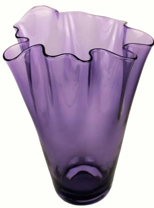 Vaza Amerina, violet, 30 x 21 x 21 cm