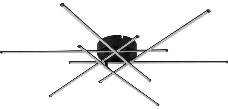Plafoniera LED metal negru mat LAWSON