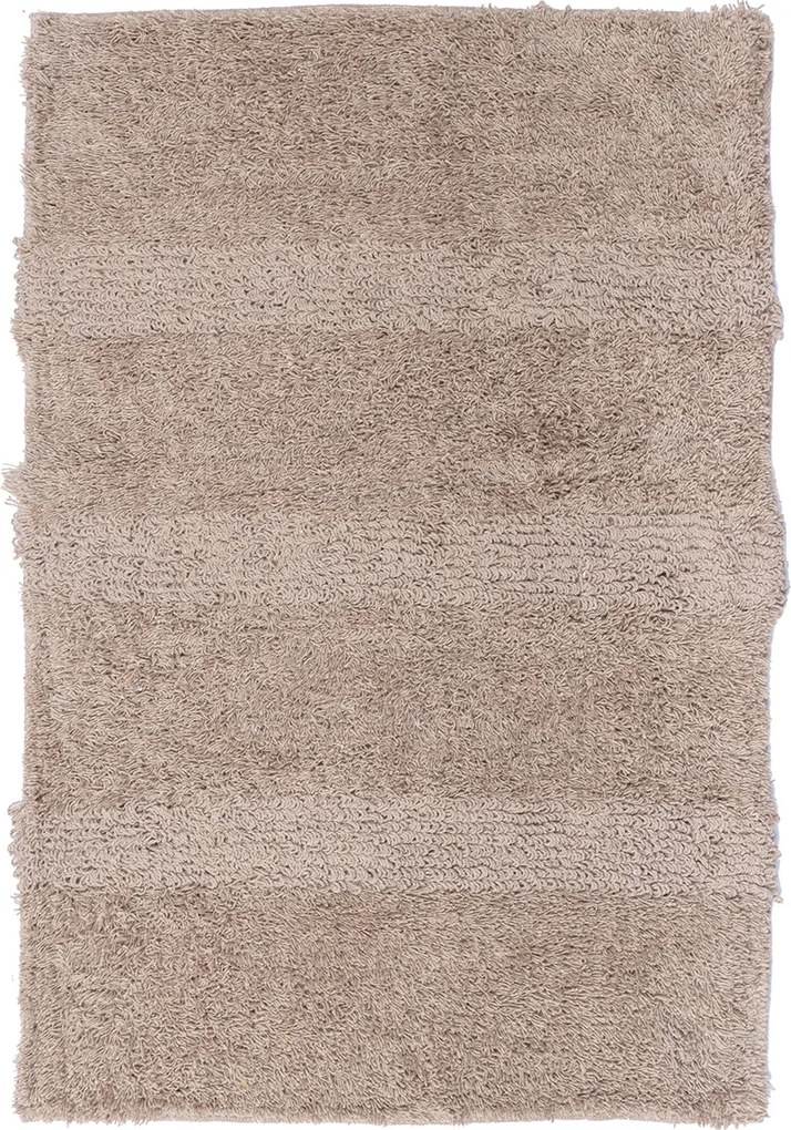 Covoras Baie Nosce, Bumbac, Taupe, 40x60 cm