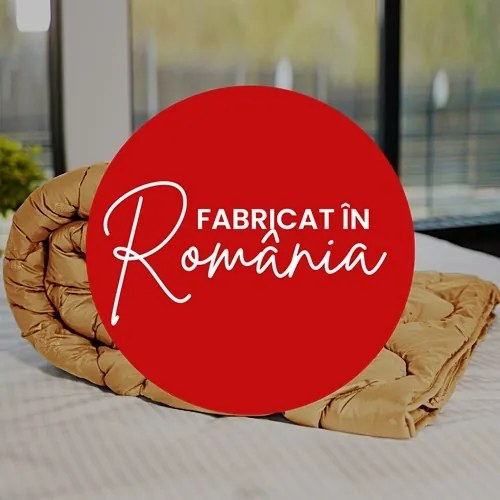 Set pilota iarna, umplutura lana, material policoton, 180x210cm, matlasata, portocalie, Pucioasa cu 2 perne, matlasate, antialergice, 50x70cm, albe, Pucioasa