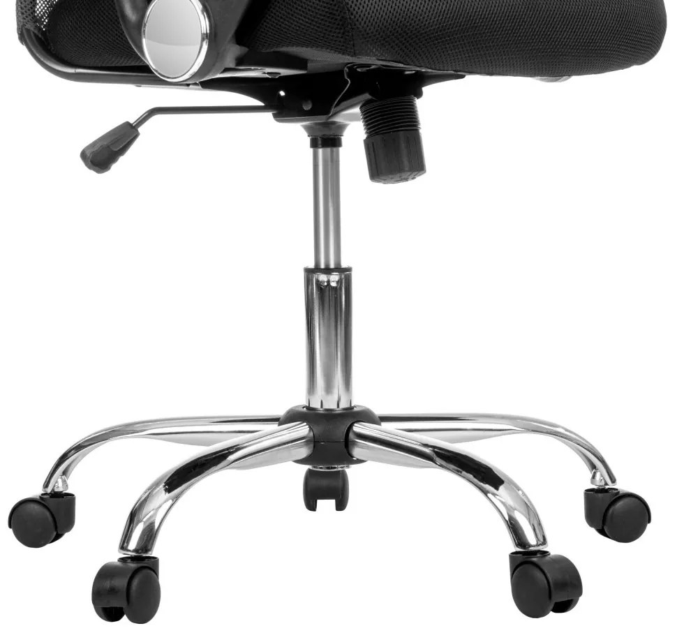 Scaun rotativ Lincoln negru-verde