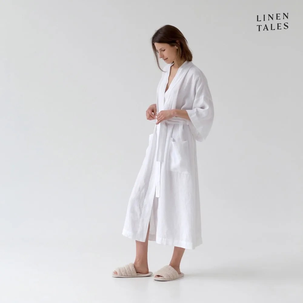 Halat alb S/M din in Summer – Linen Tales