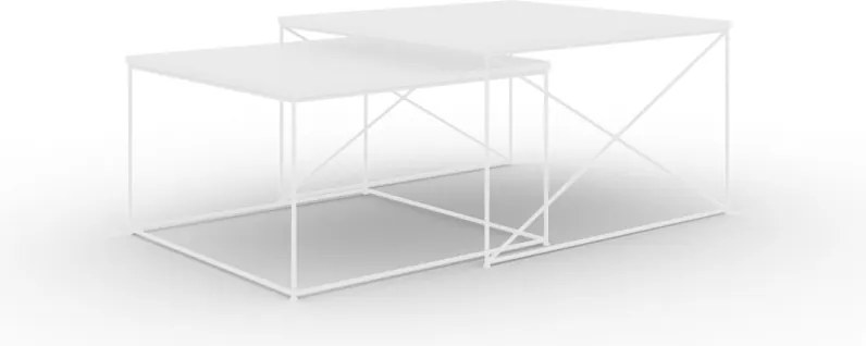 Set masute de cafea, Licco, ADRK Furniture (Culoare: Auriu / Negru)