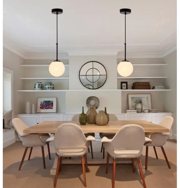 Lustră pe cablu POMPEI 1xE27/40W/230V negru