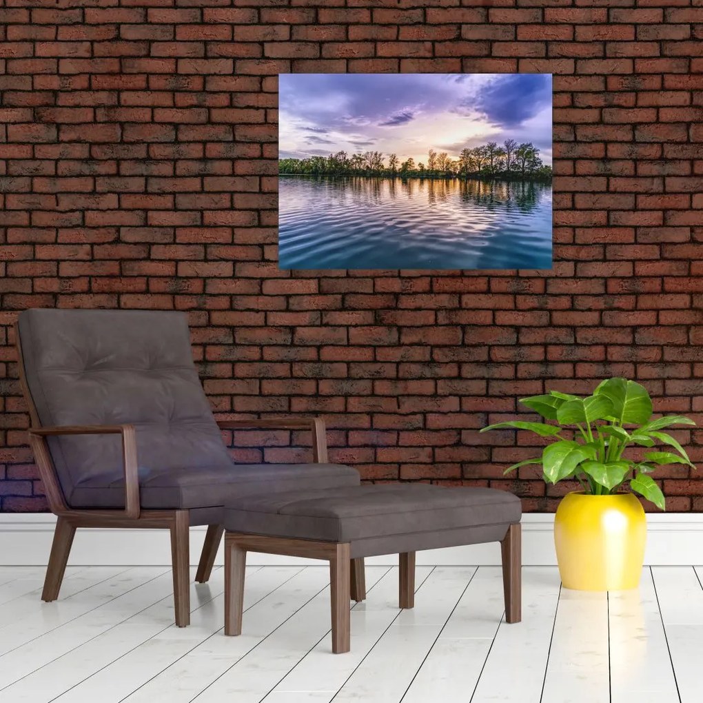 Tablou cu lac (70x50 cm)
